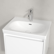 Lavoar suspendat Villeroy & Boch Skyla 60 cm, 60 × 46 cm, cu preaplin, alb alpin